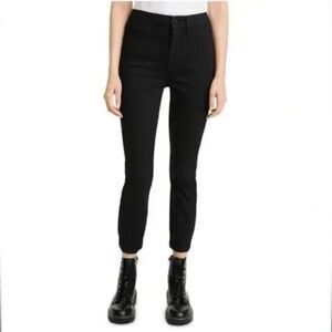 7 For All Mankind The High Waist Skinny Black